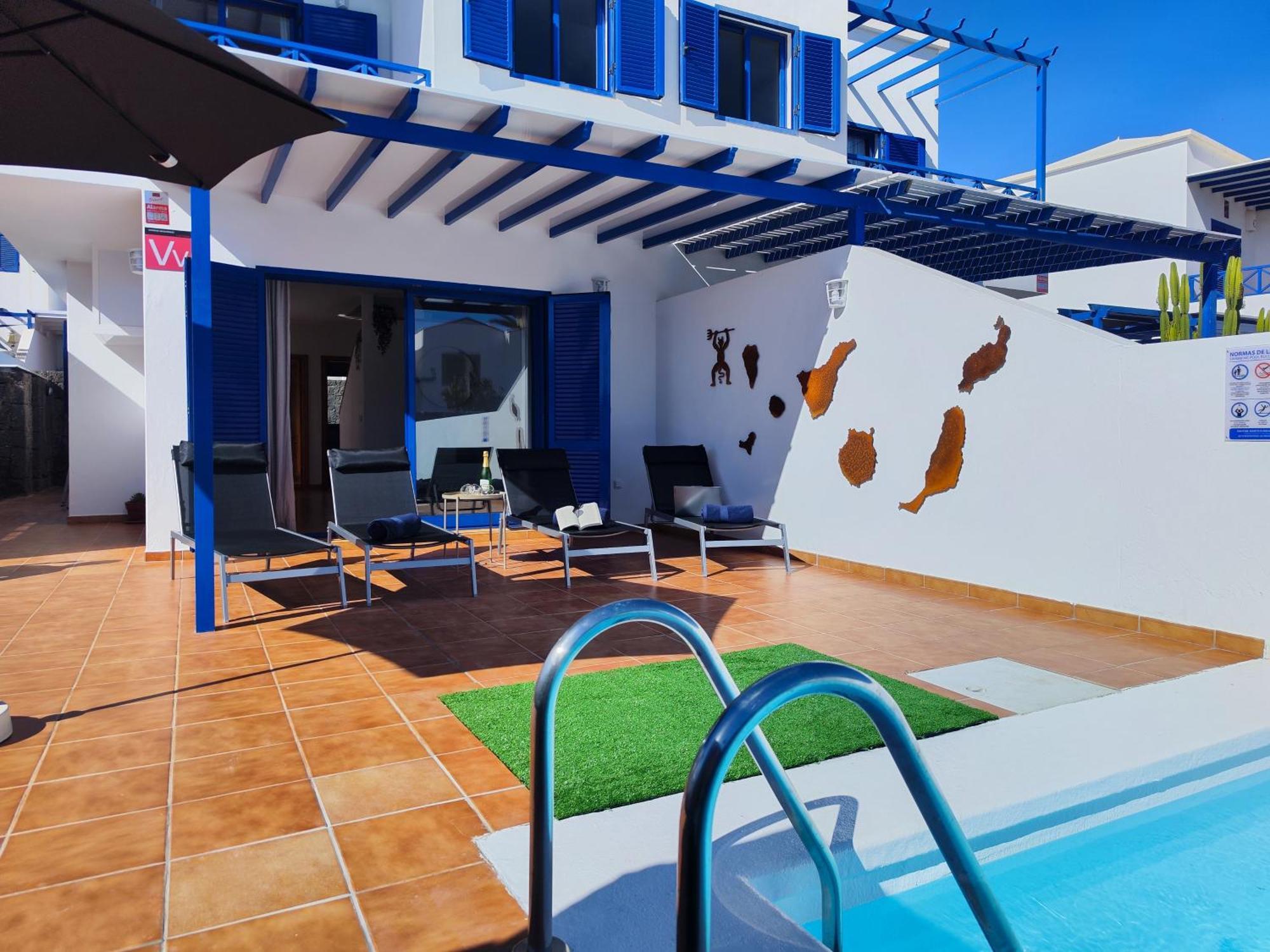 Villa Valperal, Piscina Climatizada Aire Acondicionado Posicion Estrategica!! Playa Blanca  Exterior photo